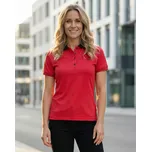 Dámské funkční tričko s límečkem premium ALTISPORT VOJ/ALW000TR05 ČERVENÁ XL