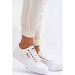 Bílé dámské tenisky na platformě Lee Cooper Velikost: 40