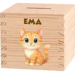 ČistéDřevo Dětská dřevěná pokladnička…