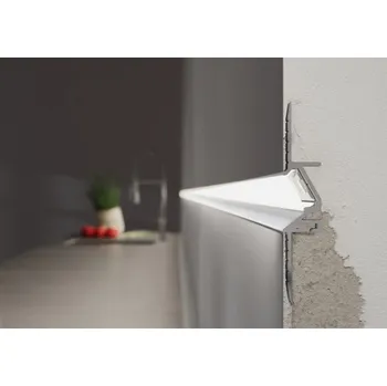 LED páska Ledshopik LED profil vestavný směrový v úhlu 30° do sádrokartonu KLUS MICRO-30DEG-KOZ - LED profil MICRO-30DEG-KOZ - 1m