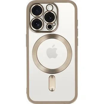 Pouzdro na mobilní telefon Zadní kryt Metallic MagSafe pro iPhone 16 Pro Max Titanium