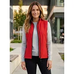 Dámská softshellová vesta ALTISPORT NoPrint NP/ALW7211NJ RED/BLACK XL