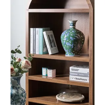 Váza Květinová váza zelená porcelánová dekorativní doplněk na stůl orientální vintage čínská Beliani