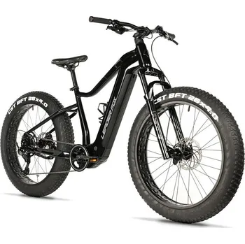 Elektrokolo Leader fox E-BIKE 26" BRAGA,FAT BIKE,18"-2, BLACK SHINY (M510)