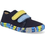 Barefoot plátěnky Froddo - Canvas Blue+ tmavě modré Velikost: 30
