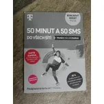 T-MOBILE TWIST SIM KARTA 50 MINUT 50 SMS - 100 MB DAT, kredit 100,- Kč