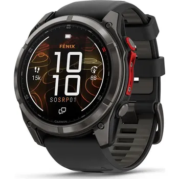 Garmin Fenix 8 Pro MicroLED 51mm, Sapphire Carbon Gray DLC Titanium Black