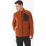 QUECHUA Pánská turistická fleecová mikina MH 500