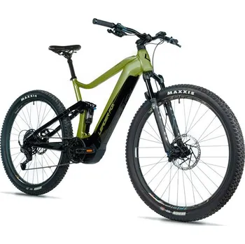Elektrokolo Leader fox E-BIKE ARRAN FULL SUSP.27,5" 16"-1, ARMY GREEN (PANASONIC)