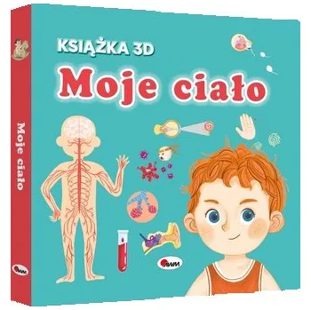 Bystrá hlava Książka 3D o ludzkim ciele z ruchomymi elementami i okienkami