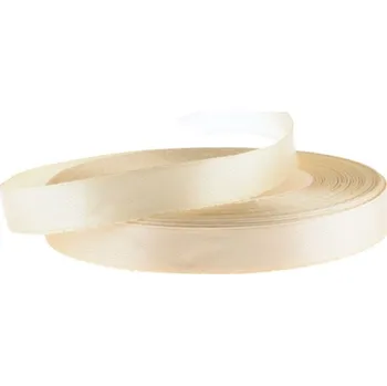 Stuha Stuha saténová 12mm/32m natura (přírodní)