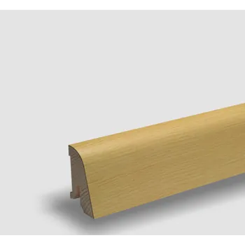 soklová lišta Jasan matný lak, soklová lišta dýhovaná