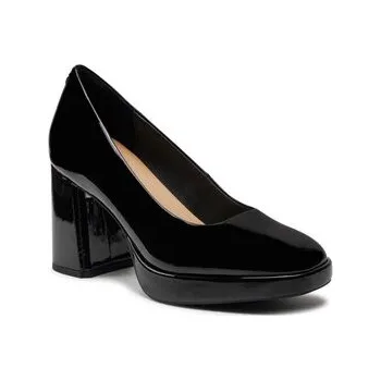 Dámské lodičky Lodičky Clarks Zoya85 Court 26176364 Černá 41