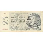 25 kčs 1961 VZÁCNÁ serie E !!!