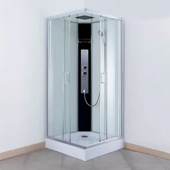 ROTH Sprchový box Olbia, 90 × 90 × 215 cm, tloušťka: 4 mm, čiré sklo&nbsp;4210002