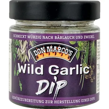 Koření Don Marco´s BBQ Směs na dip Don Marco´s Wild Garlic, 70 g