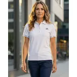 Dámské funkční tričko s límečkem premium ALTISPORT VOJ/ALW000TR05 BÍLÁ XL