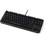Endorfy herní klávesnice Thock TKL Kailh RD RGB /USB/ red sw. / drátová / mechanická / CZ/SK layout / černá RGB
