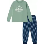 Pánské pyžamo - Wolf S2576B, zelinkavá vel.XL