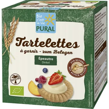 Pural Špaldové tartaletky 150 g bio BIO VEGETARIAN Množství: 1 ks