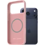 AlzaGuard Silicone Case Compatible with Magsafe pro iPhone 17 Pro Max růžový AGD-PCMS479P
