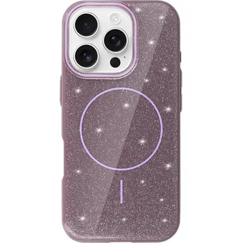 Pouzdro na mobilní telefon Zadní kryt Magsafe Slim Shiny pro iPhone 13 Pro Max purple