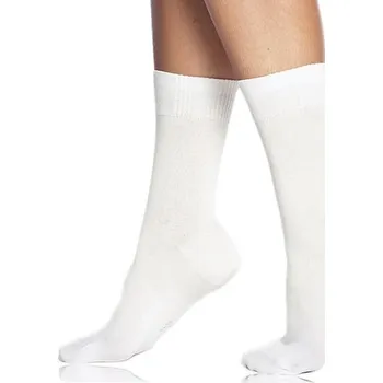 Dámské ponožky Bellinda BAMBUS LADIES COMFORT SOCKS 5x - Dámské bambusové ponožky 5 ks - BE496862 bílá 35 - 38