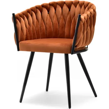 Křeslo Mebel Partner Radio (měděná + černá)