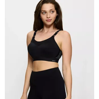 Podprsenka Dámská sportovní podprsenka Triaction Control Lite W01 EX - BLACK - černá 0004 - TRIUMPH BLACK 95C