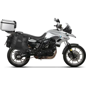 Zavazadlo na motocykl Kompletná sada sedlových brašní SHAD TERRA TR40 adventure a hliníkového kufra SHAD TERRA 55L vrátane montážnej sady SHAD BMW F 650 GS/ F 700 GS/ F 800 GS
