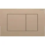 Geberit Sigma40 - Ovládání splachování, easy to clean, kartáčované červené zlato 115.629.QB.1