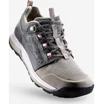 QUECHUA Dámské turistické kožené boty NH 500