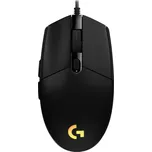 LOGITECH OEM Logitech Gaming Mouse G203 LIGHTSYNC - Myš - optický - 6 tlačítka - kabelové - USB - černá