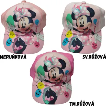 Čepice Dívčí kšiltovka Minnie