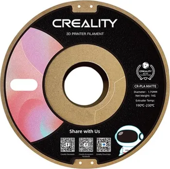 3D tisk Creality CR-PLA 1kg Matte Black