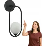 Nástěnné svítidlo Italux bílé, černé patice G9 40 W
