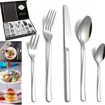 Příbor SADA PŘÍBORŮ V KUFRÍKU, 30 DÍLŮ Z NEREZOVÁ OCEL PRO 6 OSOB