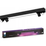 Obdélníkový stropní reflektor Philips Hue černý