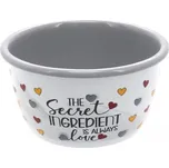 Metalac LOVE, Kónická miska 12 cm, 0,7 l