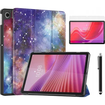 Příslušenství pro tablet POUZDRO SMART COVE GRAFIKA + SKLO pro LENOVO TAB 10,1" TB311 / M10 4 GEN