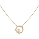 Tommy Hilfiger Módní pozlacený náhrdelník Vine Circle 2780585 + 2 měsíce na vrácení zboží