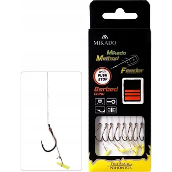 Návazec s jehlou Mikado Method Feeder 0,12mm 10cm háček 12 HMFB212I-12