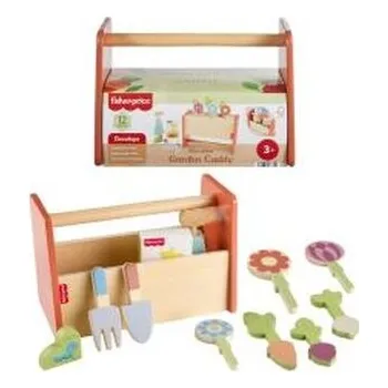 Dřevěná hračka Fisher-Price Drewniana skrzynka z kwiatami