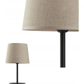 Lampička STOLNÍ LAMPA TK LIGHTING CHICAGO 5150 E27 BÉŽOVÁ/ČERNÁ