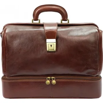 Pánská aktovka Aktovka Florence MD-2 - hnědá