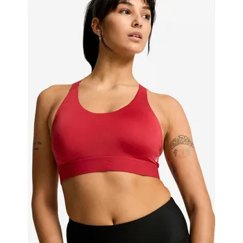 Podprsenka DECATHLON Dámská nastavitelná podprsenka s košíčky silně zpevňující M RŮŽOVÁ|ČERVENÁ