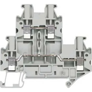 Siemens 8WH10200AF00 dvojitá svorka 5.2 mm šroubovací béžová 1 ks