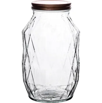 Dóza na potraviny Skleněná dóza Dia 3,4 l čirá