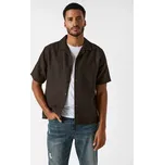 GUESS pánská košile s krátkým rukávem Benni černá M