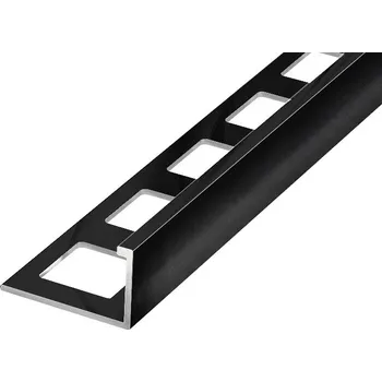 Podlahová lišta Acara SP3  AAAC 6033-MAT 6 x 2500 mm matně černá